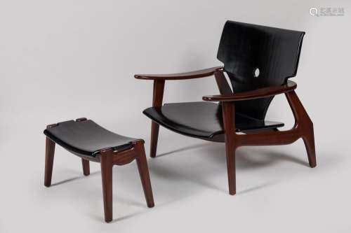 Olivier de Schrijver (né en 1958)<br />
Fauteuil modèle « Ze...