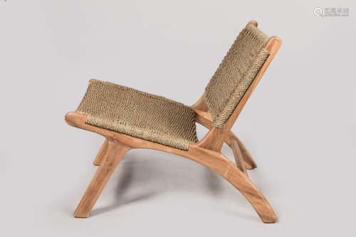 Olivier de Schrijver (né en 1958)<br />
Fauteuil modèle « Lo...