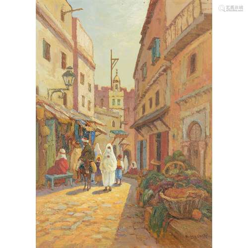 A. BROUARD (XIXE-XXE SIÈCLES)<br />
RUE DE LA MÉDINA À SOUSS...