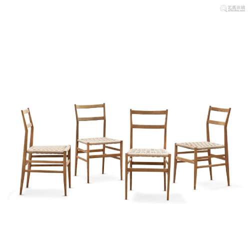 Quattro '646 Leggera' per Cassina - Four '646' leggera chair...