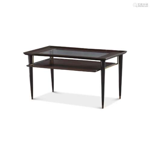 Tavolo basso '202' con piano estraibile - '202' low table wi...