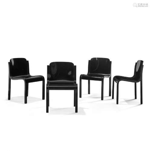 Quattro sedie 'Mito' per T70 - Four 'Mito' chairs for T70