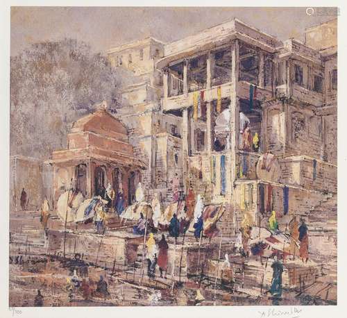 【*】Yashwant Shirwadkar (Indian, B.1951) Banaras-I