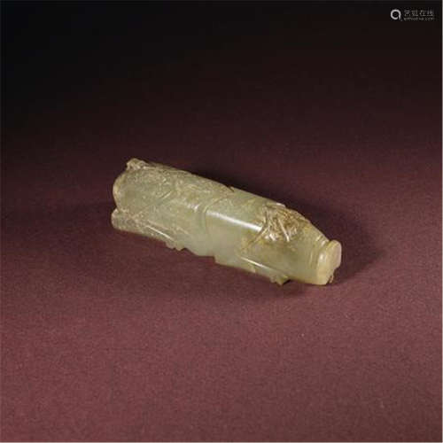 A JADE PIGEASTERN HAN DYNASTY (AD 25-220)