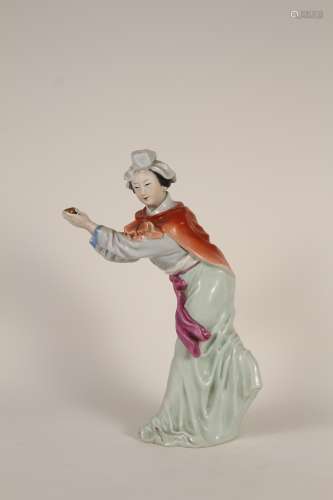 A Chinese 20th-century porcelain figure