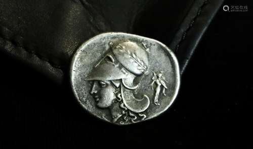 古希腊 飞马帕伽索斯和雅典娜银币