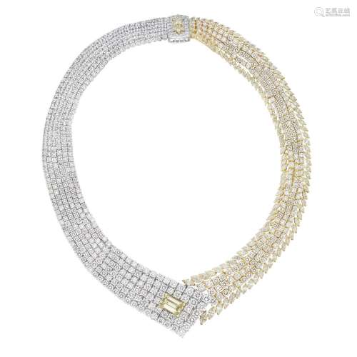 MIKIMOTO DIAMOND NECKLACE2000s