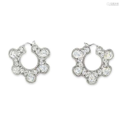 NO RESERVE - DIAMOND EARRINGS2000s