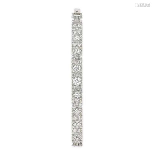 ART DECO DIAMOND BRACELET1930s