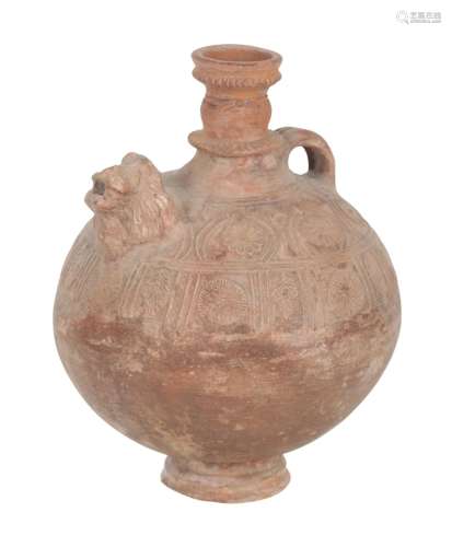 A PERSIAN TERRACOTTA WATER VESSEL