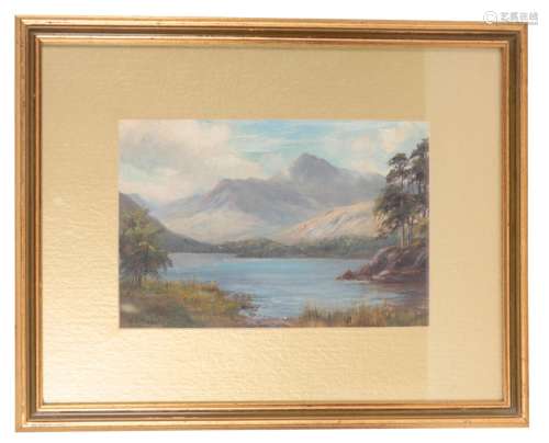 WILLIAM LAKIN TURNER (1876-1936) A LOCH SCENE