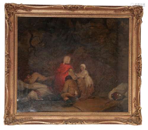 18TH CENTURY IN THE MANNER OF GEORGE MORLAND (1762-1804) - N...
