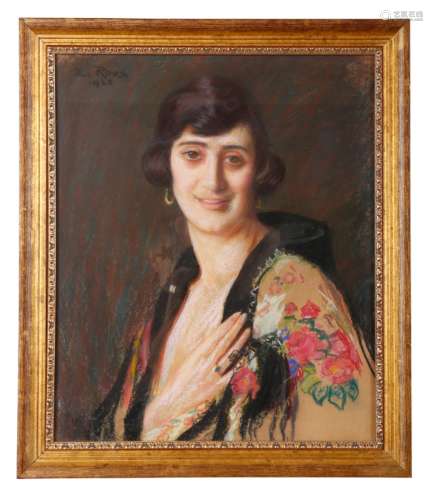 *EVA ROOS VEDDER (1872-1956) A portrait of Vera Maine
