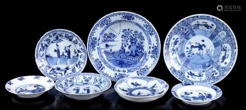 7 porcelain dishes