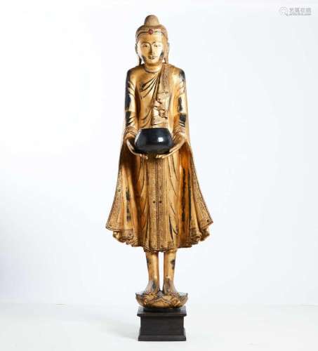 BIRMANIE, style de Mandalay, deuxième moitié du XIXe <br />
...