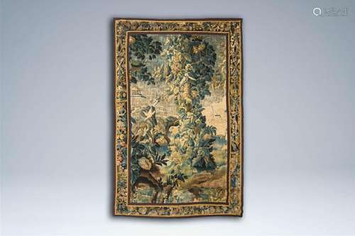 A Flemish wall tapestry with an oriental landscape, 17th/18t...