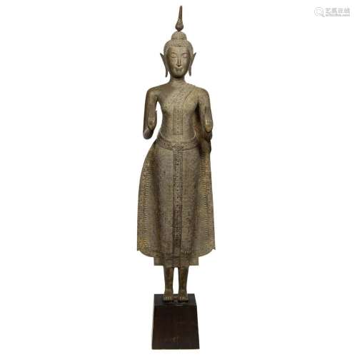 Thai Rattanakosin style figure of Buddha Shakyamuni