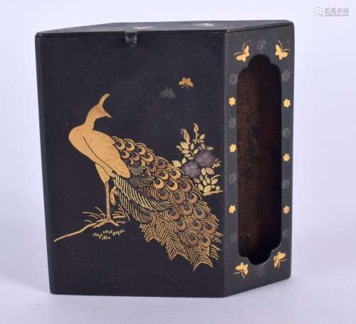 A LATE 19TH CENTURY JAPANESE MEIJI PERIOD MIXED METAL MATCH ...