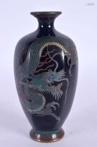 AN EARLY 20TH CENTURY JAPANESE MEIJI PERIOD CLOISONNE ENAMEL...