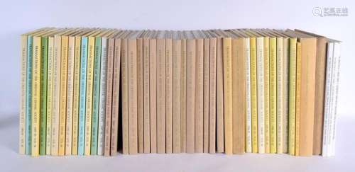 A COLLECTION OF FORTY FIVE ORIENTAL CERAMIC SOCIETY BOOKS. (...