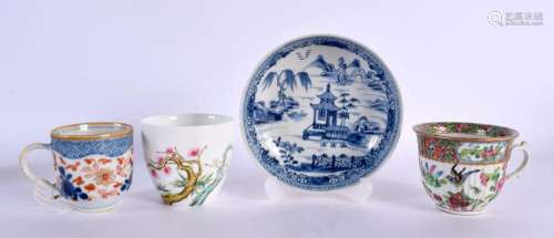 A CHINESE REPUBLICAN PERIOD BEAKER together with Qing cerami...