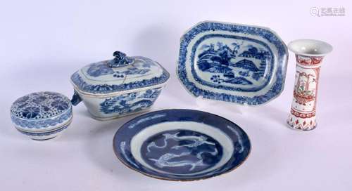 ASSORTED 18TH CENTURY CHINESE EXPORT CERAMICS Qing. Largest ...