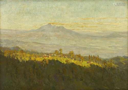 Carel Lodewijk Dake II (1886-1946)<br />
'Landscape', signed...
