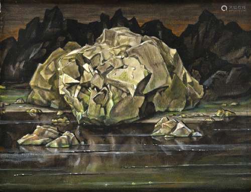 Rudolf Bonnet (1895-1978)<br />
'Pyrite landscape, Italy', u...