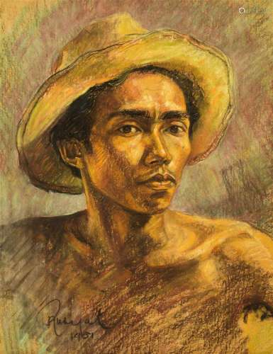 Raden Roedyat Martadiraja (1930-2002)<br />
'Self portrait',...