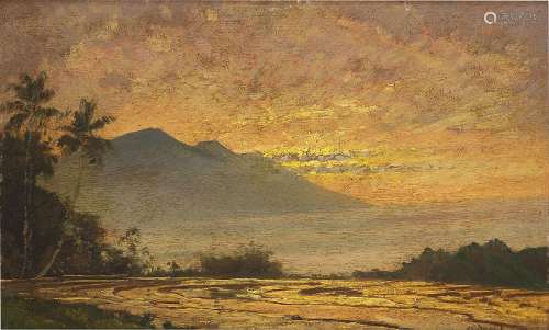 Carel Lodewijk Dake II (1886-1946)<br />
'Indonesian landsca...