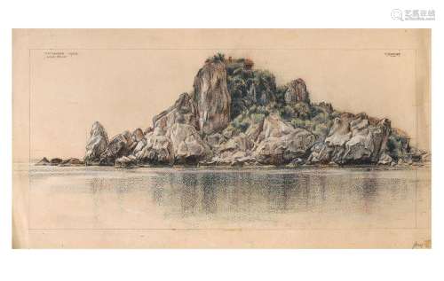 Rudolf Bonnet (1895-1978)<br />
'Isola Bella', signed upper ...