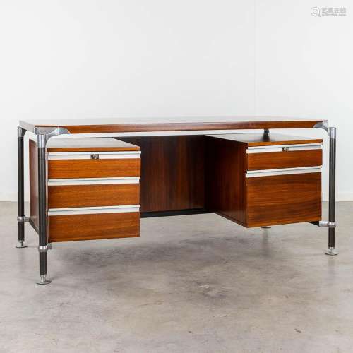 Ico PARISI (1916-1996) 'Desk' voor Mim Roma. (L: 80 x W: 160...