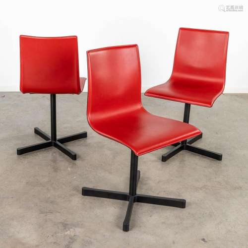 Marco POCCI & Claudio DONDOLI (XX-XXI) 3 Chairs. (L: 46 ...