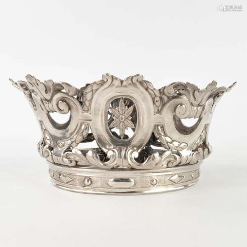 An exceptional crown, silver, Brussels, 1777, 18th C. 592g. ...