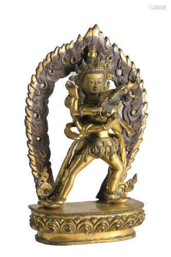 Gilt Bronze Vajrasattva