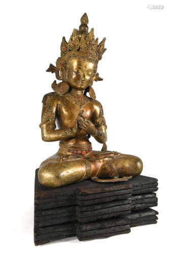 Gilt Bronze Vajrasattva