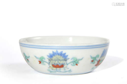 Doucai Lying-Foot Bowl