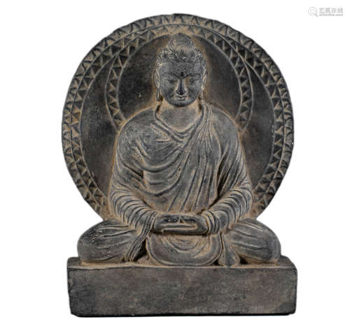 Gandhara Schist Buddha
