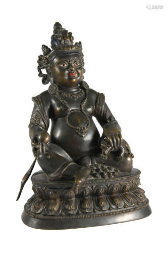 Gilt Bronze Jambhala