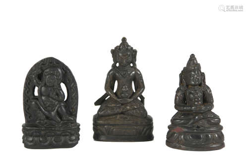 A Set Of Buddha Figures
