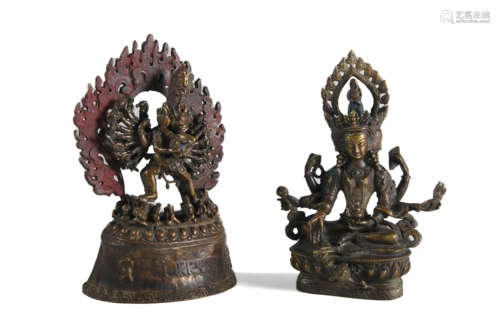 Yamantaka Vajrasattva, Six-Arms Tara