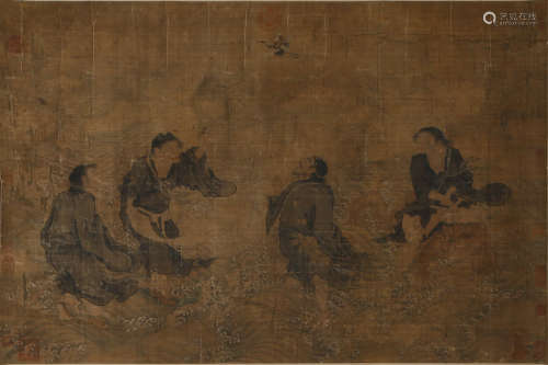 Chinese Immortal Painting, Anonymous