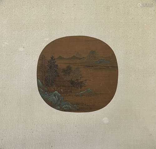 Chinese Painting, Ink And Color On Silk, Anonymous