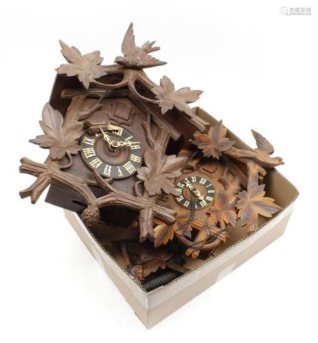 2 Black Forest cuckoo clocks