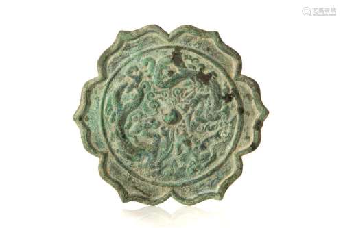 CHINESE SONG DYNASTY CAST BRONZE MIRROR