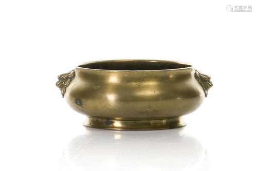 CHINESE MING BRONZE CENSER