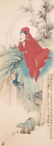 ZHANG DAQIAN (CHANG DAI-CHIEN, 1899-1983)  Water Moon Guanyi...