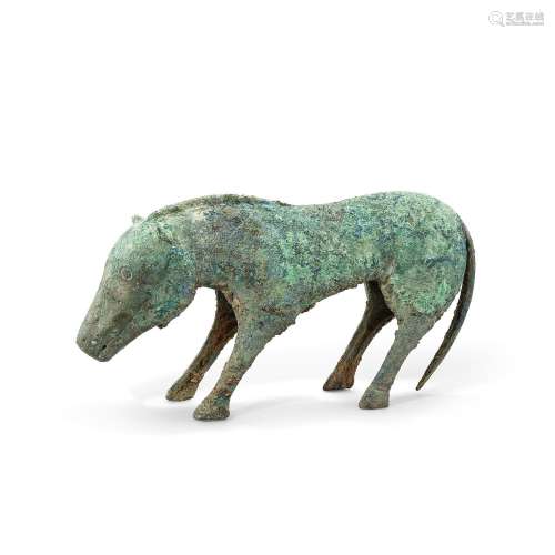 A bronze figure of a horse, Western Han dynasty 西漢 青銅馬