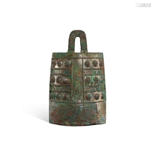 A small bronze bell, Eastern Zhou dynasty, Spring and Autumn...