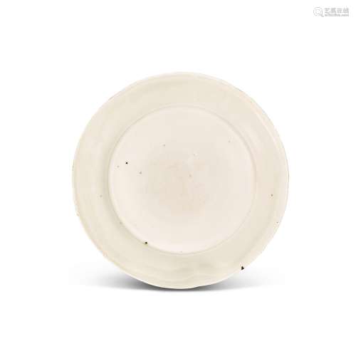 A Dingyao white-glazed lobed dish, Northern Song – Jin dynas...